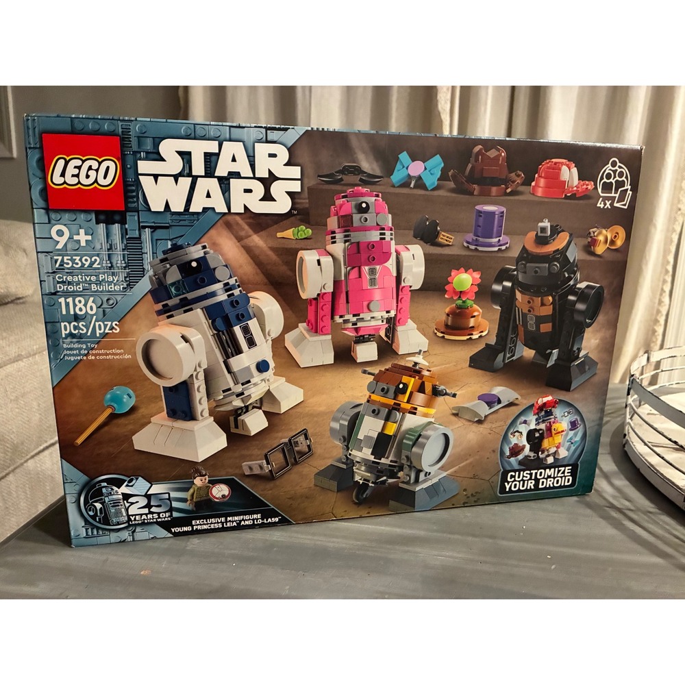 LEGO Star Wars 75392 Creative Play Droid Builder 25th Anniversary 1186 Pcs NEW